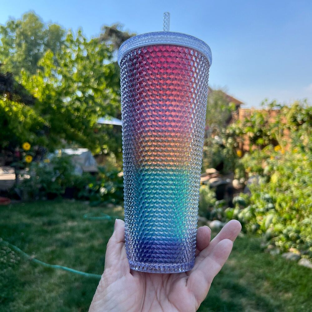 Starbucks Pride Tumbler travel mug Studded 24oz Limited 2020 Summer